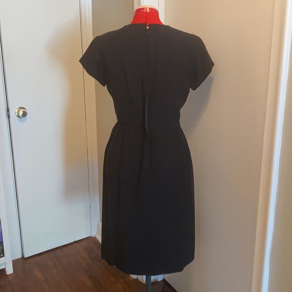 Vintage Black Dress - Picture 5 of 6